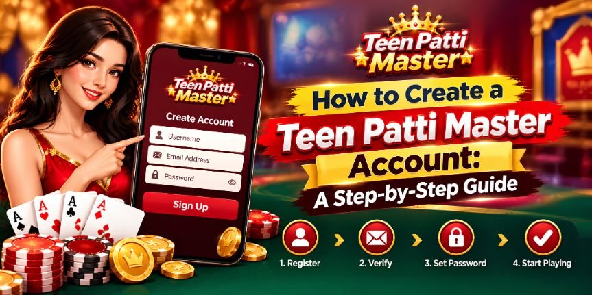 How to Create a Teen Patti Master Account: A Step-by-Step Guide